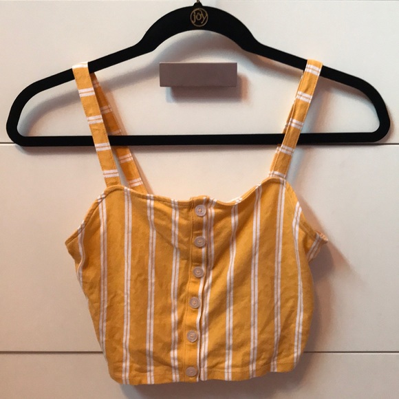 Me to We Tops - Yellow Crop Top💛